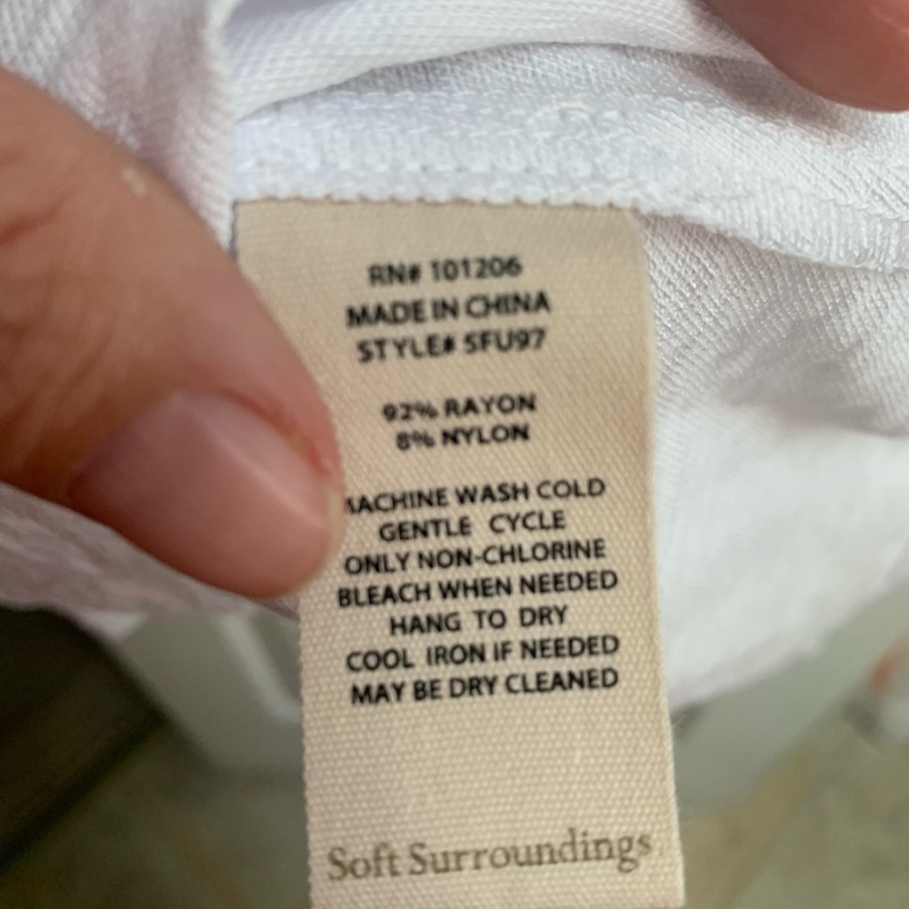 SOFT SURROUNDING SHIRT… NWT - Picture 5 of 5